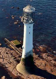 The Bell Rock Lighthouse From The Air Bell Rock Lighthouse Beautiful Lighthouse Lighthouse Pictures