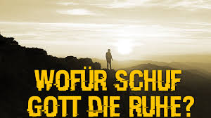 Was machen die wandere am abend? Wofur Schuf Gott Die Ruhe Glaube Leben Katholisch De