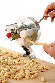 Little Mama Gnocchetti Cavatelli Pasta Machine Gnocchi Maker Ridged Conch Pasta Machine Review Cavatelli Pasta Homemade Pasta Gadgets Kitchen Cooking