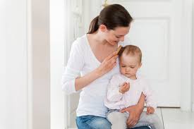 It grows from an underdeveloped skull, is often extremely fine, and can easily become tangled as it grows. Mother Brushing Baby S Hair At Home Stockphoto