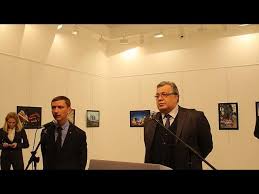 The russian ambassador to turkey has died after being shot by a gunman in ankara, where he was attending a photo exhibition, the russian an unknown person opened fire during a public event in ankara. Russia S Ambassador To Turkey Assassinated In Ankara Youtube
