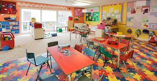 Example sentences learn more about crèche Creche Play Room Stock Image Image Of Education Paintings 599885