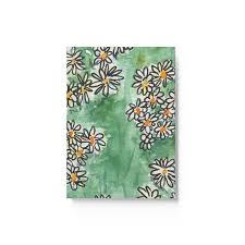 Buy Vintage Green Floral Hard Backed Journal