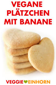 Vegane Platzchen Mit Banane Rezept Vegane Platzchen Vegane Kekse Rezept Kekse Ohne Ei