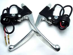 Aluminium 1 Pair Brake Lever For Electric Bike Scooter