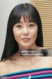 Actress Yoon-jin Kim talks at the Royal Hawaiian Hotel