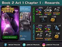 His debuffs cannot be shrugged and he can apply bleed with heavy, and can also refresh debuffs with his heavy. Mcoc Act 7 Book 2 Chapter 1 Completion Guide Easy Path