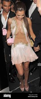 Cheryl Cole-The ultimate revealing mesh dress look