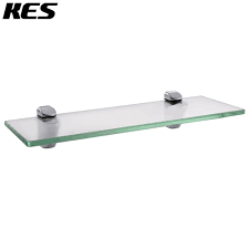 Find glass bathroom shelves, wood, chrome & stainless steel shelves. Kes 14 Inch Bathroom Tempered Glass Shelf 8mm Thick Wall Mount Rectangular Polished Chrome Brushed Nickel Bracket Bgs3202s35 Tempered Glass Shelves Glass Shelfglass Bathroom Shelves Aliexpress