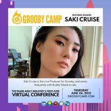 TW Pornstars - 2 pic. Grooby Productions. Twitter. ANNOUNCING FEATURED  SPEAKERS #BuddyWood and @SakiCruise. 8:45 PM - 16 Jun 2021