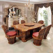 Whether you are looking for tables, chairs, buffets, carts, buffets or complete sets, you will find it here. Traditional Dining Set Heritage Carved Table Yt 164