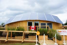 Longhouses are native american homes used by the iroquois tribes and some of their algonquian neighbors. Team Canada S Trtl Solar Decathlon House Is A Modern Take On A Native American Home