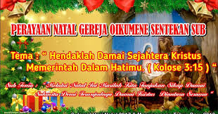 K e t u a : Contoh Banner Natal 2019 Lengkap Dengan Tema Dan Sub Tema Mastimon Com