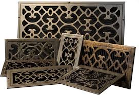 The magnetic vent covers magnetically seals the air from passing through closed metal vents. Bronze Grills And Registers Wall Vents Wall Vent Covers Wood Pallet Wall Decor