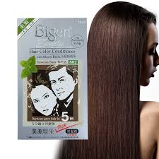 Safe for all hair types including chemically treated and relaxed hair. Brownish Black 882 Bigen Speedy Hair Color Conditioner With Natural Herbs Darkens Grey Hair In 5 Min Men Women Hair Coloring Hair Color Conditioner Bigen Speedy Hair Colorhair Color Aliexpress