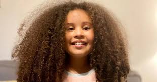 Young girl to donate her hair to charity after afros are at last accepted