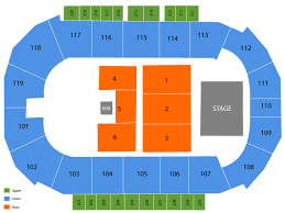 showare center seating chart and tickets