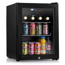 subcold super 35 led black beer fridge mini fridge wine and beer fridge glass door fridge