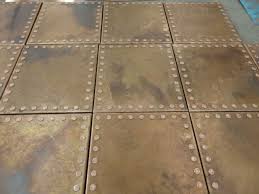 134 Bespoke Aged Brass Copper Tiles With Rivets Copper Wall Tiles Copper Wall Copper Tiles