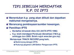 Borang permohonan bantuan melanjutkan pelajaran ke institut pengajian tinggi tempatan (ipt). Lembaga Akreditasi Negara Ppt Download