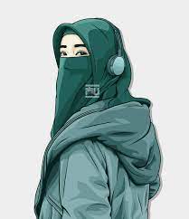 Kumpulan animasi muslimah berhijab syari illustration hd. Gambar Kartun Muslimah Tomboy Keren Hijabfest