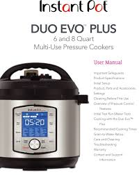 Duo Evo Plus 6 8 Quart Instant Pot Instant Pot Recipes Instant Pot Dinner Recipes Instant Pot