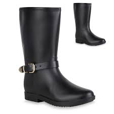 Details Zu Damen Stiefel Gummistiefel Leder Optik Schuhe Schnallen Boots 819788 Trendy Neu With Images Boots Rain Boots Rubber Rain Boots
