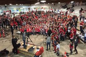 Kraft hockeyville encourages local communities to rally together in the name of hockey: We Ll Always Be Hockeyville Lafleche Cheers Despite Loss 980 Cjme