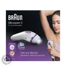 A technician destroys the roots with strong beams of light. Braun Silk Expert Female Hair Removal Ipl Bd3006