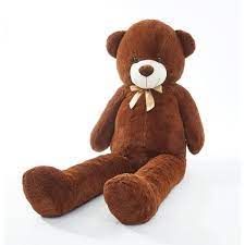 La peluche est livrée dans une boite cadeau histoire d'ours. Peluche Ours Marron Cdiscount