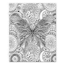 Winged Adventure Custom Coloring Canvas Wall Art Bed Bath Beyond Coloring Canvas Butterfly Coloring Page Wall Canvas