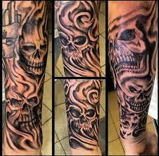 Skull Filler Clown Tattoo Tattoos Skull