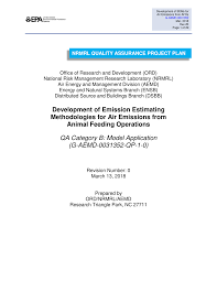 Pdf Development Of Emission Estimating Methodologies For