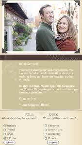 In particular, wedding website ideas will guide you on how to create the best website bios for weddings. Creative And Fun Wedding Websites To Help You Capture And Plan Your Picture Perfect Wedding Wedpics Blog