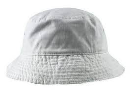 Gentle Meow Unisex Short Brim Cotton Bucket Hat Summer Outdoors Leisure Fisherman Hat White