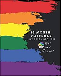 January 2021 pride month calendar office of identity and inclusion + buknighted events in green with asterisk are hyflex. 18 Month Calendar July 2020 Dec 2021 Out And Proud Celebrate Pride All Year Long With Your Own Rainbow Out And Proud Calendar Planner Johnson Valarie Amazon De Bucher
