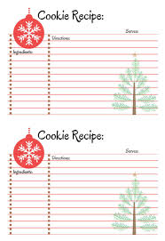 Host A Cookie Exchange Party A Cup Full Of Sass Recipe Cards Template Printable Recipe Cards Christmas Recipe Cards Printable