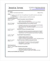 15 Teenage Resume Templates Pdf Doc Free Premium Templates