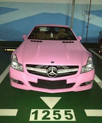 Pink Mercedes Hot Pink Cars Mercedes Girl Pink Car