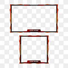 Transparent Red Twitch Border Live Stream Overlay No Text Streaming Overlay Facecam Facebook Stream Png Transparent Image And Clipart For Free Download Overlays Transparent Overlays Clip Art
