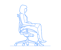 This is a great chart to take a look at if you don't get to actually test your. Aeron Chair B Size Dimensions Drawings Dimensions Com