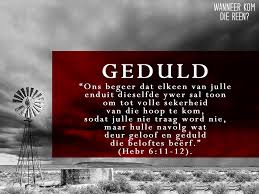 Geduld Genesis 13 5 15 22 1 14 Somerstrand Gemeente