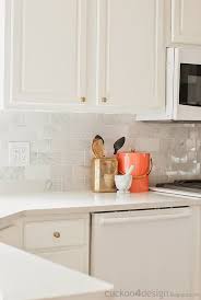 Carrera Marble Backsplash White Quartz Counter Champagne Hardware Kitchen Backsplash Designs Kitchen Marble Kitchen Tiles Backsplash