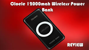 Allowing you to charge mobile devices without having to be tethered to a plug socket. Cloele 12000mah Qi Wireless Charging Power Bank Review Youtube