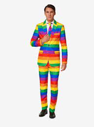 Suitmeister Men S Rainbow Pride Suit Anzug Herren Herrenanzug Kostume Manner