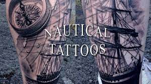 In such nautical tattoo design there is constantly a woman that stood the shipwreck, who stays close to the cross, built on a small rock among the waves. 50 Awesome Nautical Tattoo Designs And Ideas