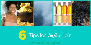 Avocado and coconut oil mixture avocado has many natural essential oils, which help replenish the essential oils that your hair lacks. 6 Tips For Softer Natural Hair Natural Hair Rules