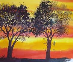 If you have ever wanted to try a class. How To Paint A Winter Tree At Sunset In Watercolor 13 Steps