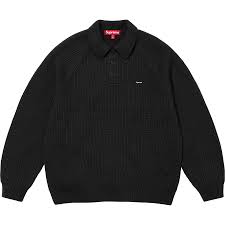 Supreme Small Box Polo Sweater (FW24) - $148