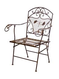 Nostalgie Gartensessel Eisen 15kg Gartenstuhl Sessel Stuhl Antik Stil Chair Iron Gartensessel Gartenstuhle Stuhle